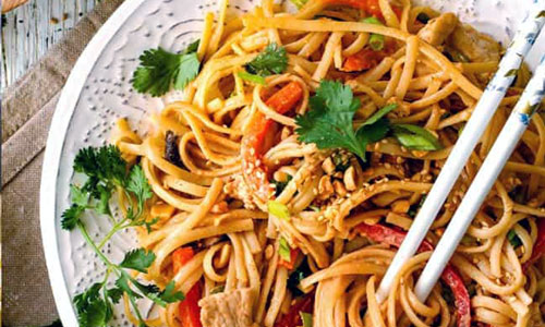 Sesame Noodle Classic served cool